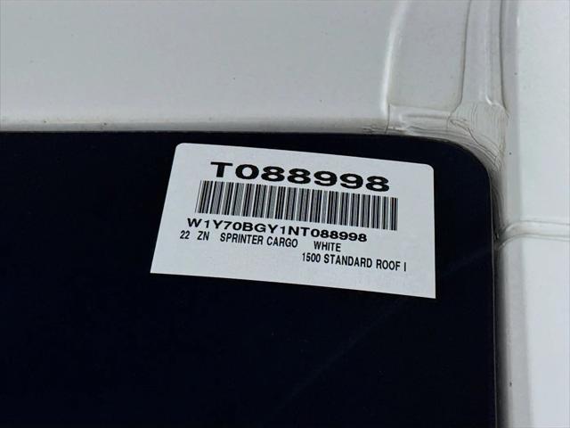 2022 Mercedes-Benz Sprinter 1500 Standard Roof I4