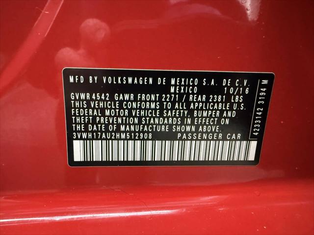 2017 Volkswagen Golf Alltrack TSI S