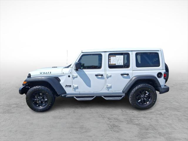 2023 Jeep Wrangler 4-Door Willys 4x4 2023 Jeep Wrangler 4-Door Willys 4x4