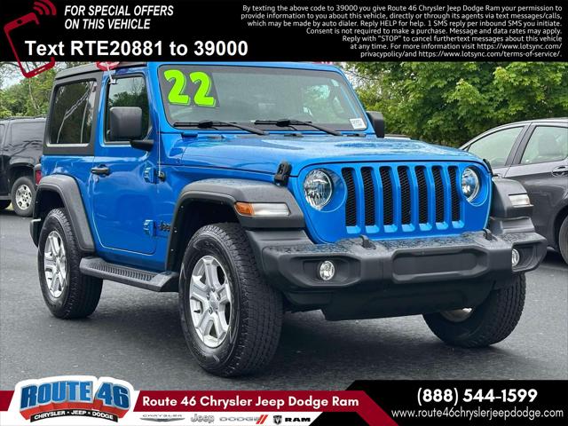 2022 Jeep Wrangler Sport S 4x4 for sale in Little Falls, NJ