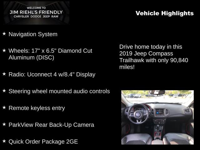 2019 Jeep Compass Trailhawk 4x4