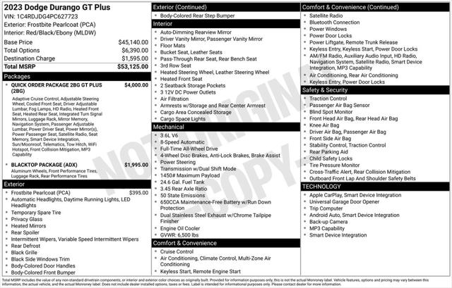 2023 Dodge Durango GT Plus AWD
