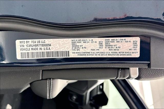 2026 Jeep Grand Cherokee Limited Reserve