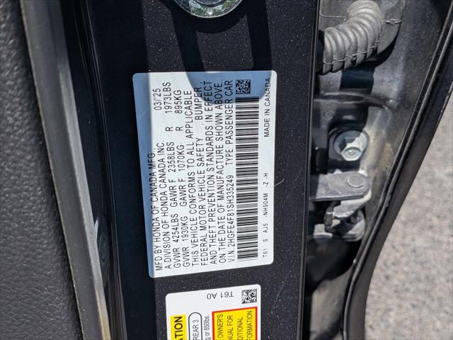 2025 Honda Civic Sport Touring