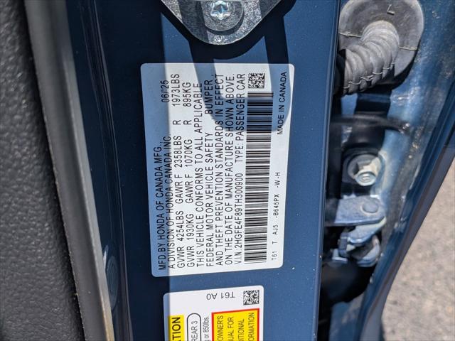 2026 Honda Civic Sport Touring