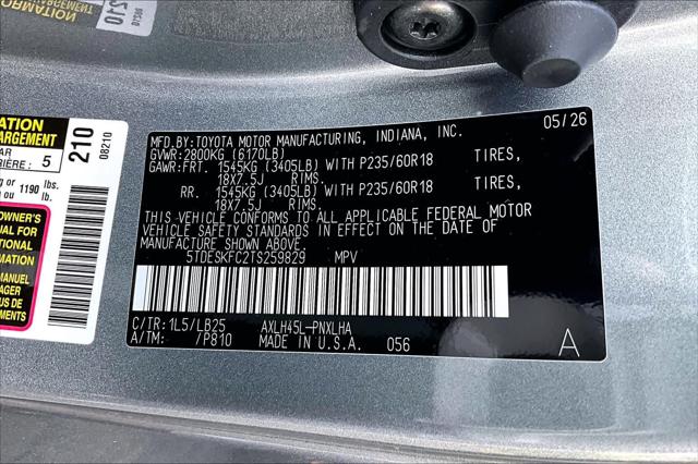 2026 Toyota Sienna Platinum
