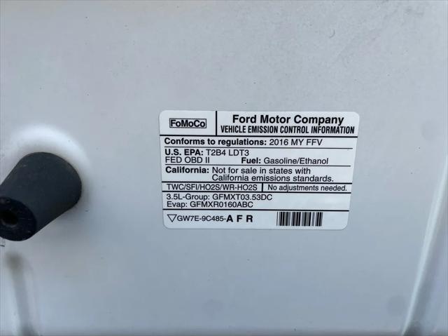 2016 Ford F-150 Short Bed