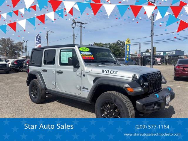 2023 Jeep Wrangler 4xe 4x4 for sale in Modesto, CA