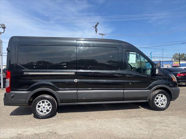 2015 Ford Transit 250 3dr LWB Medium Roof Cargo Van w/Sliding Passenger Side Door