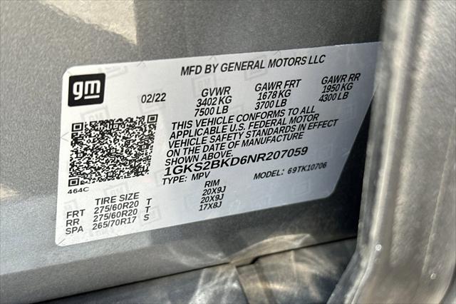 2022 GMC Yukon 4WD SLT