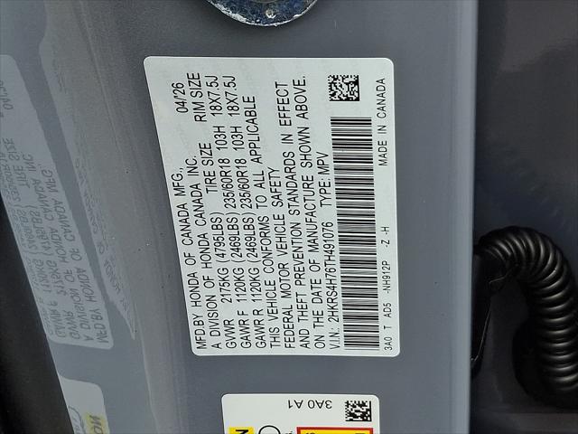 2026 Honda CR-V EX-L AWD