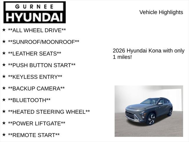 2026 Hyundai Kona Limited