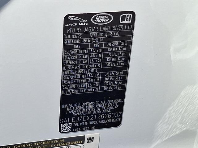 2026 Land Rover Defender P300 S