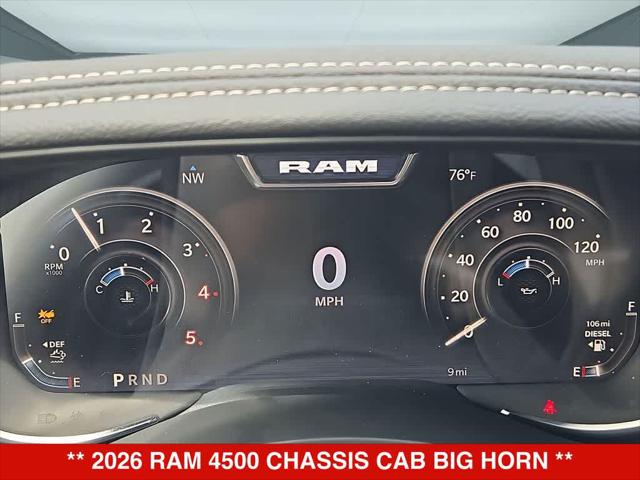 2026 Ram 4500 Chassis Tradesman/Big Horn