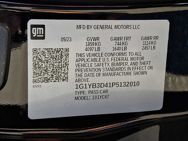 2023 Chevrolet Corvette Stingray RWD Convertible 2LT