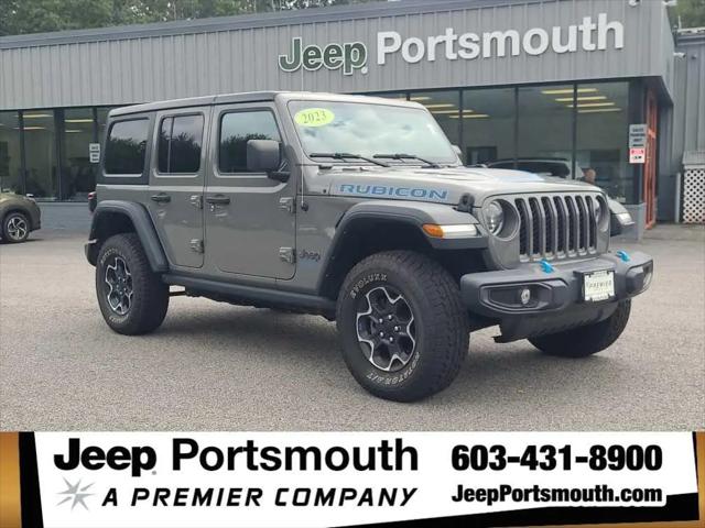 2023 Jeep Wrangler 4xe Rubicon 4x4 for sale in Portsmouth, NH