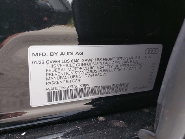 2026 Audi A8 55 TFSI quattro Tiptronic