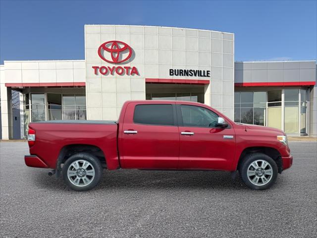 Used 2017 Toyota Tundra Platinum with VIN 5TFAW5F12HX645171 for sale in Burnsville, Minnesota