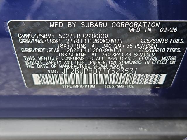 2026 Subaru Outback Premium