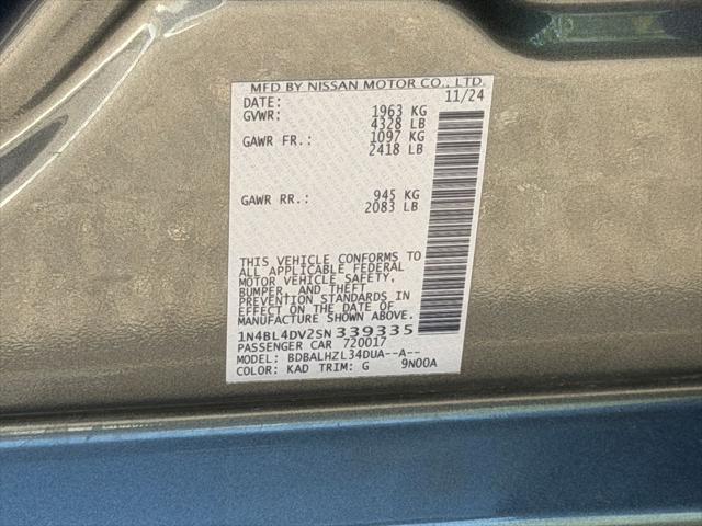 2025 Nissan Altima SV FWD