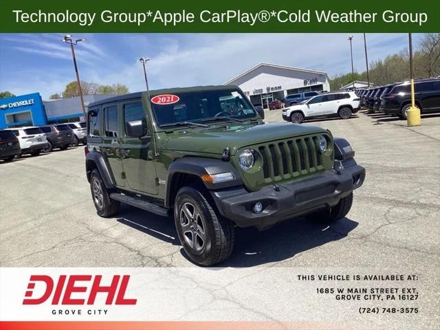 2021 Jeep Wrangler Unlimited Sport S 4x4 2021 Jeep Wrangler Unlimited Sport S 4x4