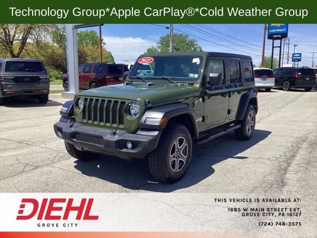 2021 Jeep Wrangler Unlimited Sport S 4x4 2021 Jeep Wrangler Unlimited Sport S 4x4