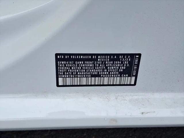 2026 Volkswagen Jetta Sport