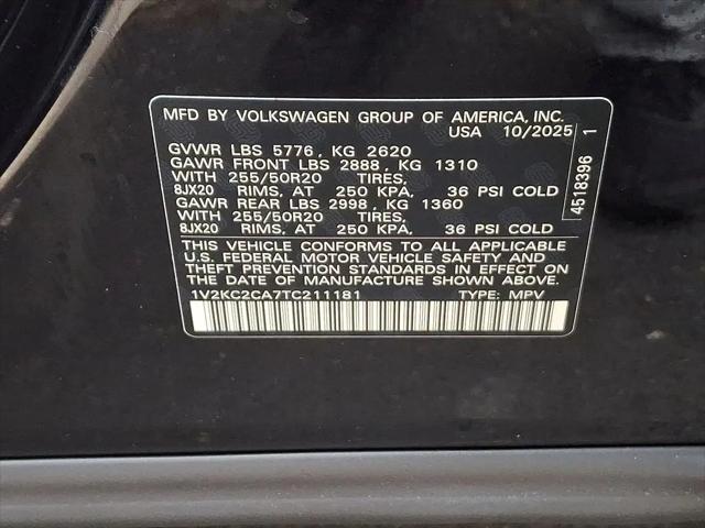 2026 Volkswagen Atlas Cross Sport SE with Technology
