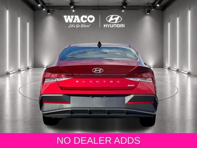 2026 Hyundai Elantra Hybrid Blue