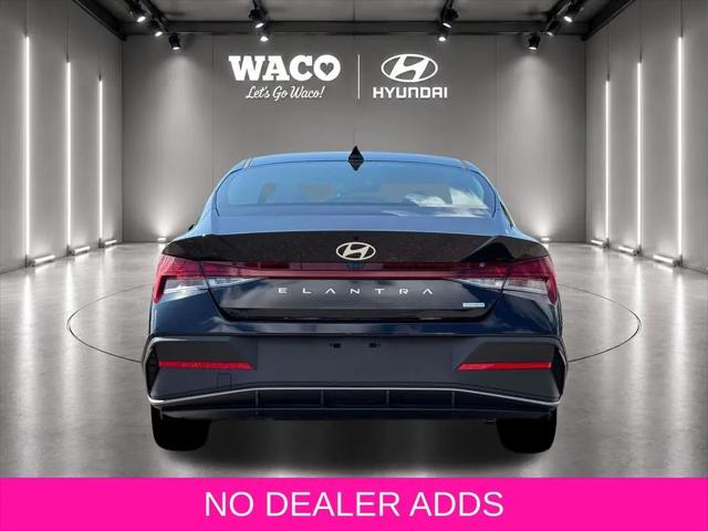 2026 Hyundai Elantra Hybrid Blue