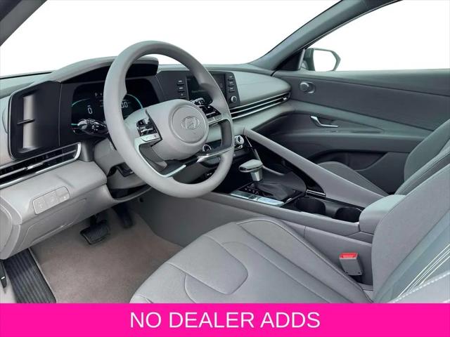 2026 Hyundai Elantra Hybrid Blue