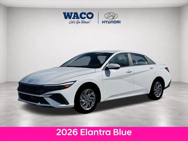 2026 Hyundai Elantra Hybrid Blue