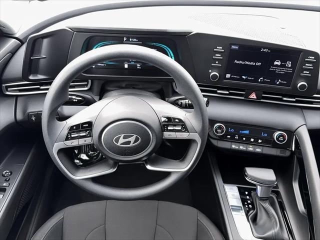 2026 Hyundai Elantra Hybrid Blue