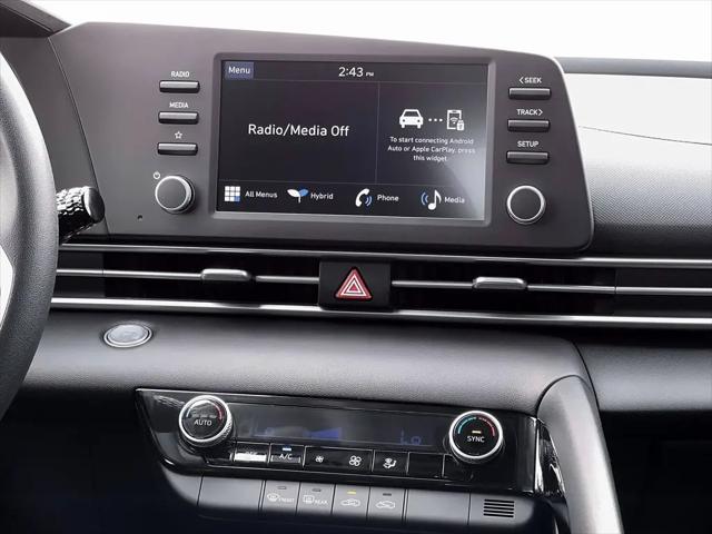 2026 Hyundai Elantra Hybrid Blue