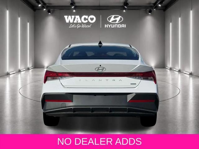 2026 Hyundai Elantra Hybrid Blue