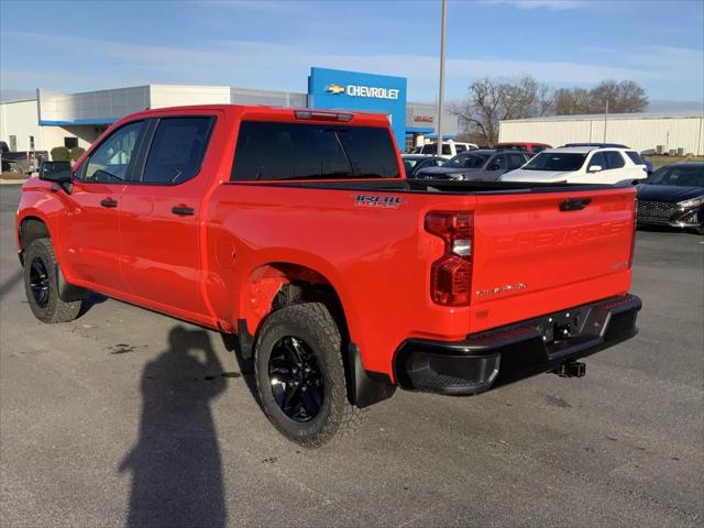 2026 Chevrolet Silverado 1500 4WD Crew Cab Short Bed Custom Trail Boss