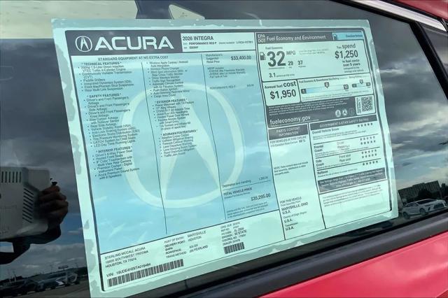 2026 Acura Integra FWD