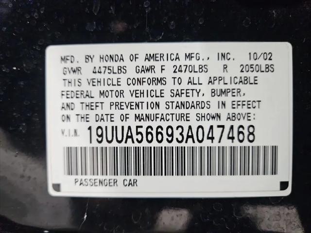 2003 Acura TL 3.2