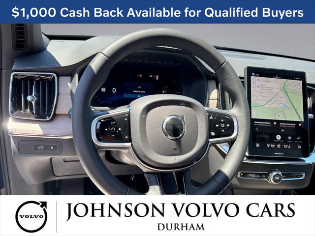 2026 Volvo XC90 Plug-In Hybrid Plus, T8 AWD, Electric/Gasoline, Bright, 7 Seats