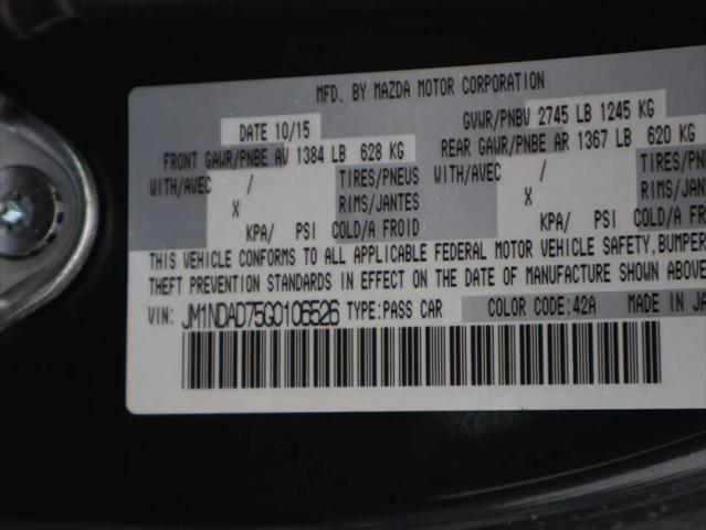 2016 Mazda MX-5 Grand Touring