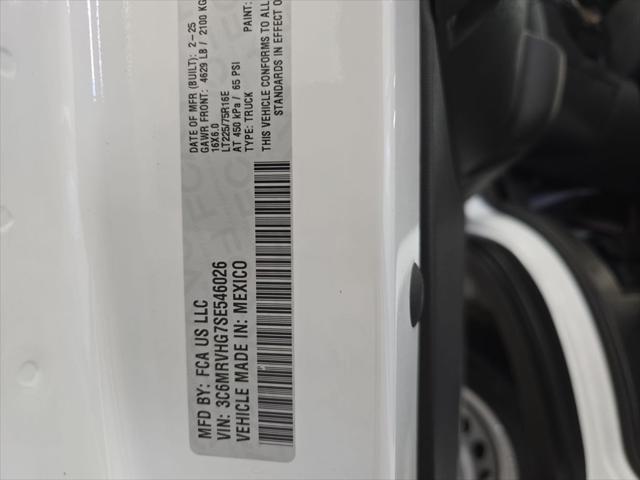 2025 Ram ProMaster Cargo Van Tradesman High Roof 159" WB w/Pass Seat