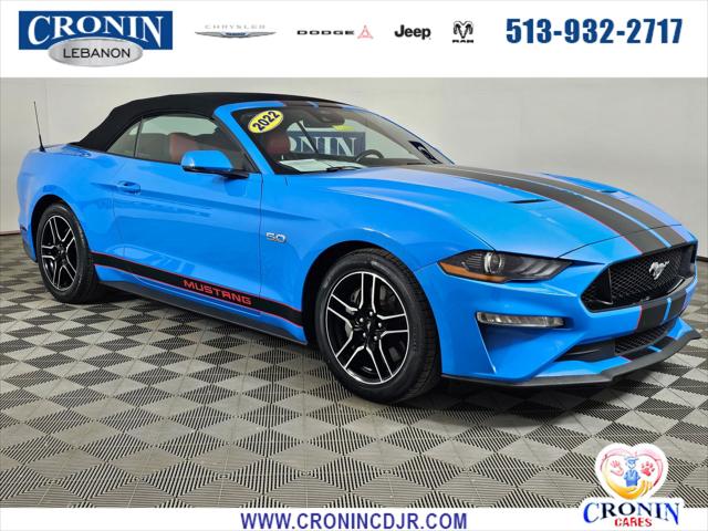 2022 Ford Mustang GT Premium Convertible for sale in Lebanon, OH