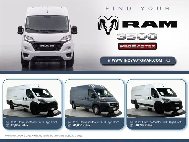 2023 Ram ProMaster Cargo Van High Roof 159 WB EXT for sale in Westfield, IN