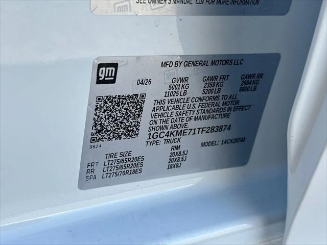 2026 Chevrolet Silverado 2500HD Crew Cab, Standard Bed, WT, 4WD