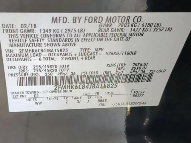 2018 Ford Flex SEL