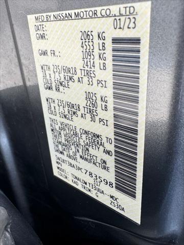2023 Nissan Rogue SV FWD