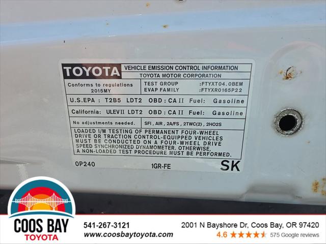 2015 Toyota Tacoma Base V6