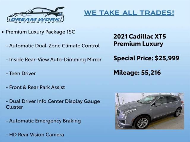 2021 Cadillac XT5 FWD Premium Luxury