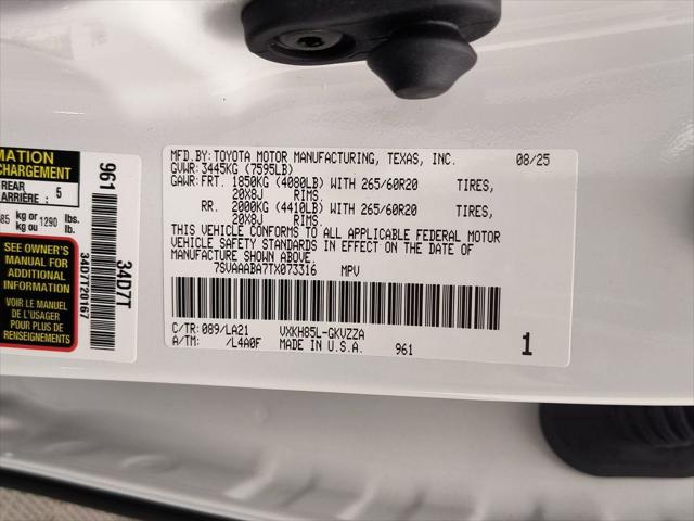 2026 Toyota Sequoia Platinum