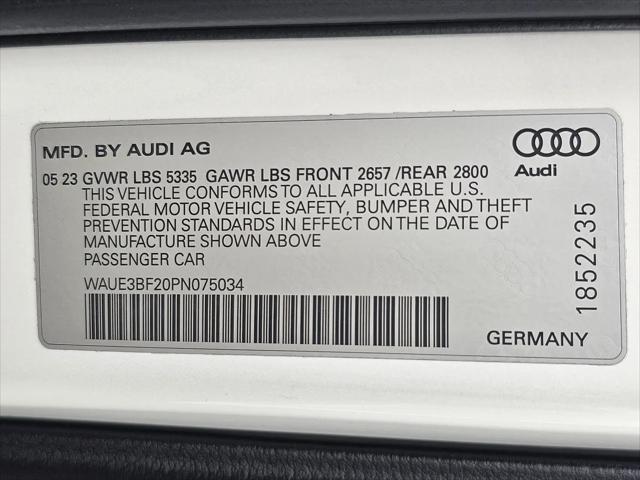 2023 Audi A6 Premium Plus 45 TFSI quattro S tronic